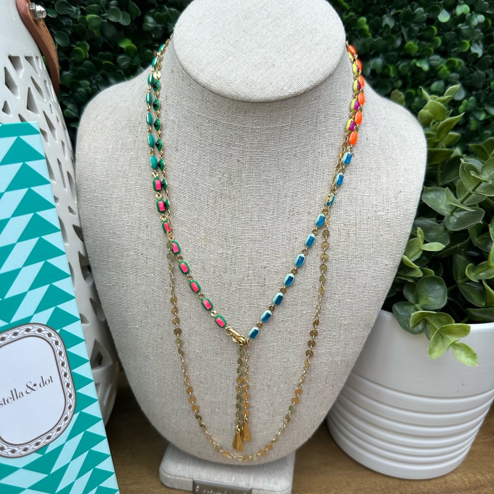 Stella & Dot Poppy Necklace